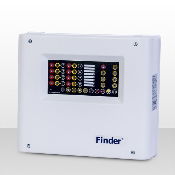 FF CF408 – Konvansiyonel Yangın Alarm Kontrol Paneli (4-8-12-16 Zon Seçenekleri)