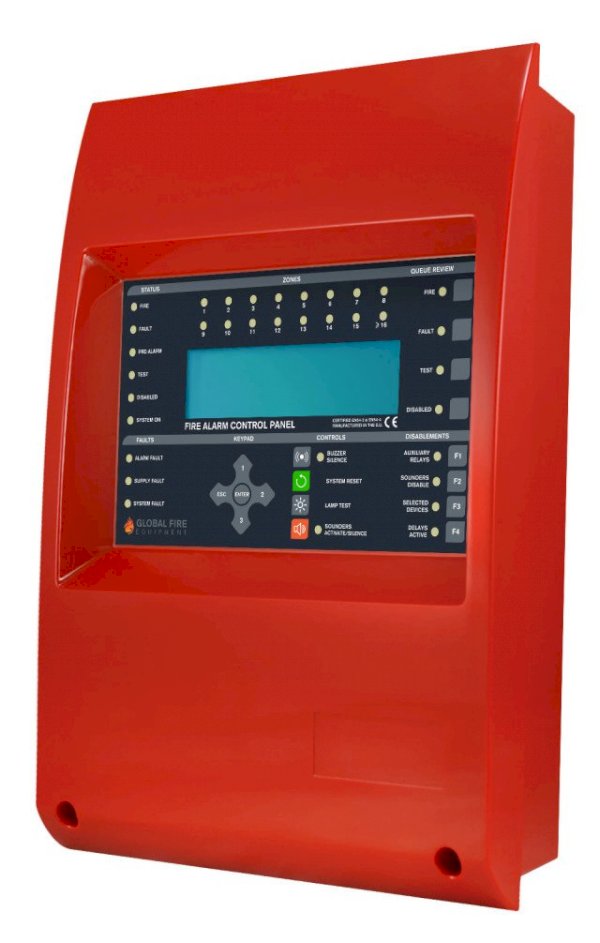 Global G-ONE | 1 Loop Adreslenebilir Yangın Alarm Kontrol Paneli (EN54 Sertifikalı)