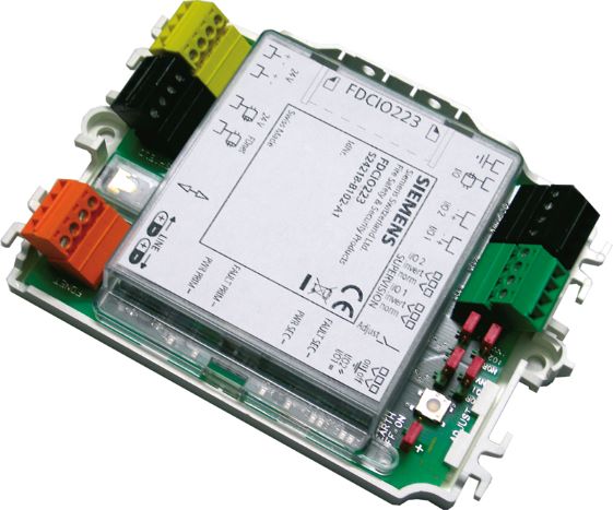 Siemens FDCIO223 Cerberus-Pro Giriş Modülü (Konvansiyonel Dedektör, Siren, Flaşör Bağlantısı)