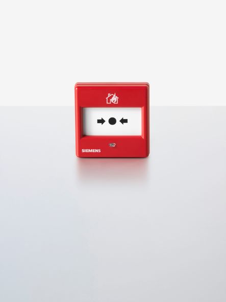 Siemens FDM225-RG Manuel Alarm Butonu-Cam