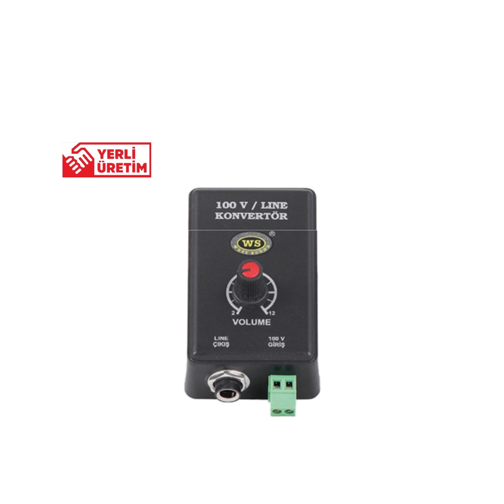 100 Volt Line Dönüştürücü Ses Sistemi Aksesuarı