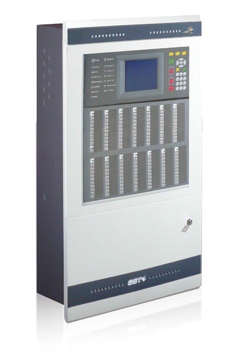 GST Yangın GST-IFP8 Intelligent adresli Yangın paneli - 2 loop 484 adres 140 zon led gösterge paneli ve printer dahil