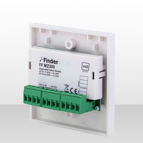 Finder FF MZ200 Intelligent Adresli Zone Modül,İzolatörlü