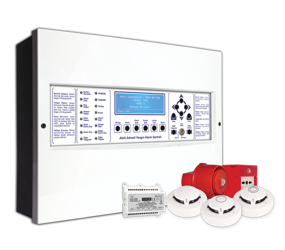 ML-122X Serisi Maxlogic Akıllı Adresli Yangın Alarm Santralleri