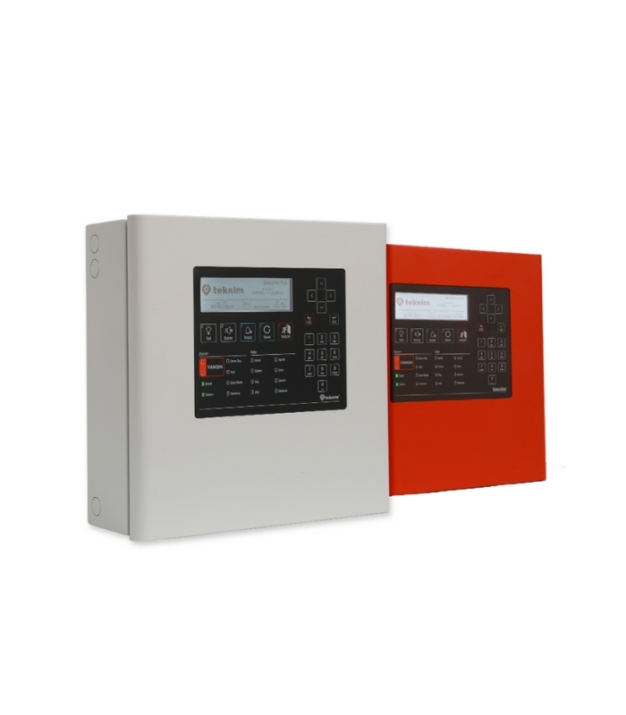 Teknim TFP-1212 2 Loop Akıllı Adresli Yangın Alarm Paneli