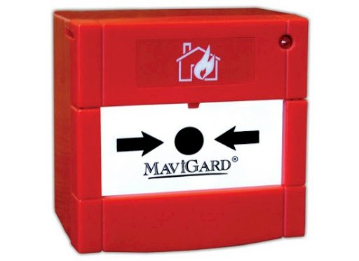 Mavili MG-8120 Adreslenebilir Yangın Alarm Butonu IP67