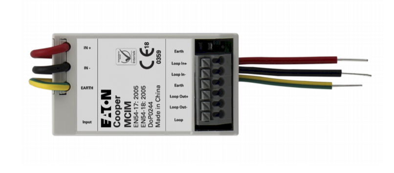 Cooper MCIM Elektronik Adreslenebilir Mini Giriş İzleme Modülü