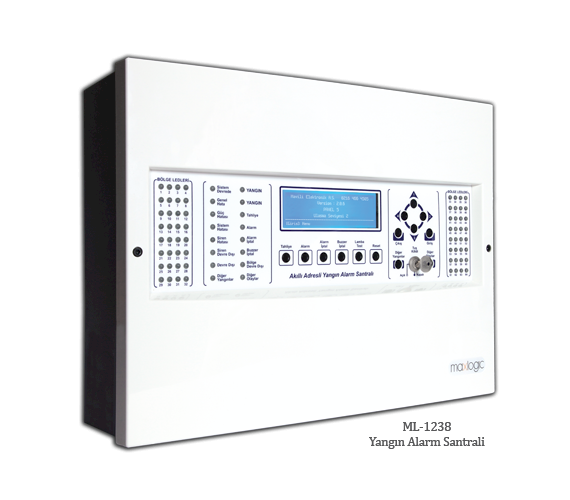 Mavili ML-1231 Yangın Alarm Santralı,1 Çevrim, 127 Adres