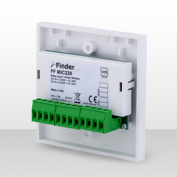 Finder FF MIC220 Intelligent Adresli Giriş / Röle Çıkış Modül,İzolatörlü