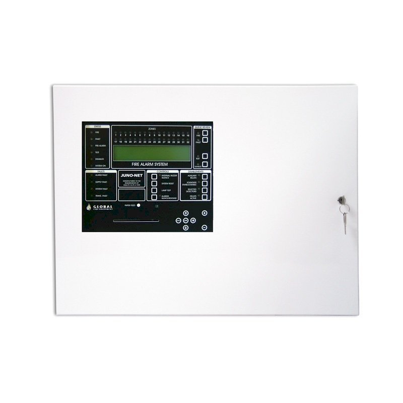 Global J-NET-SC-009 — 9 Loop Adresli Yangın Alarm Kontrol Paneli