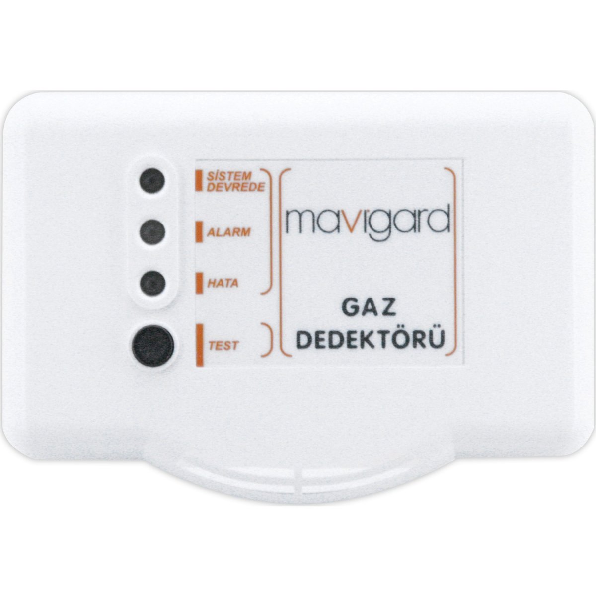 Mavili GDR-1224M Metan (Doğalgaz) Dedektörü,12/24V Dc,Röle Çıkışlı