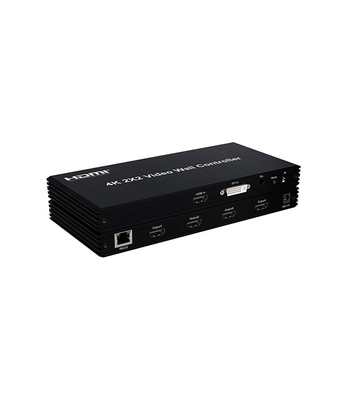HDVW09 4K 2x2 Video Wall Controller