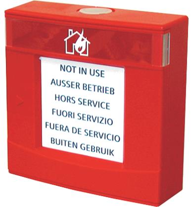 Siemens FDMH293-R Buton Muhafazası - Kırmızı