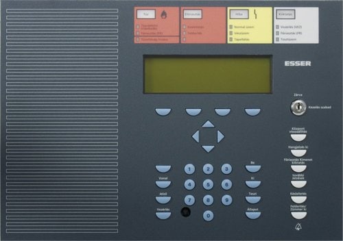 Esser 786011 IQ8Control Macarca Kumanda Modülü Ön Paneli