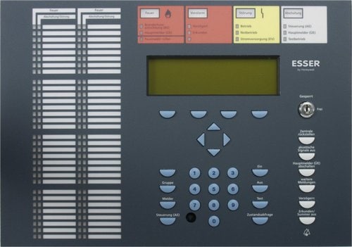 Esser 786116 IQ8Control SZI 64 Göstergeli Operatör Ön Paneli Slovakça