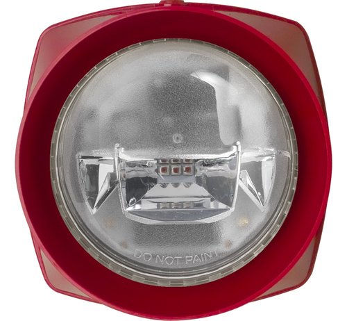 Esser 807224RR IQ8Alarm Plus Adresli Sesli ve Işıklı Alarm Cihazı, Kırmızı Flaş