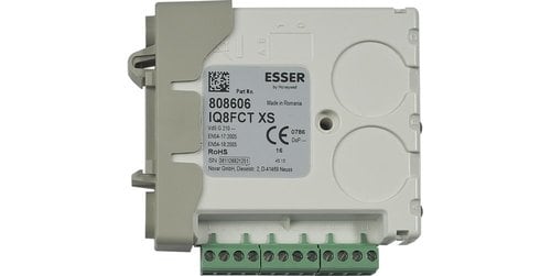 Esser 808606 IQ8FCT XS İzolatörlü Yangın Kontrol Transponderi (Ray Montajlı)