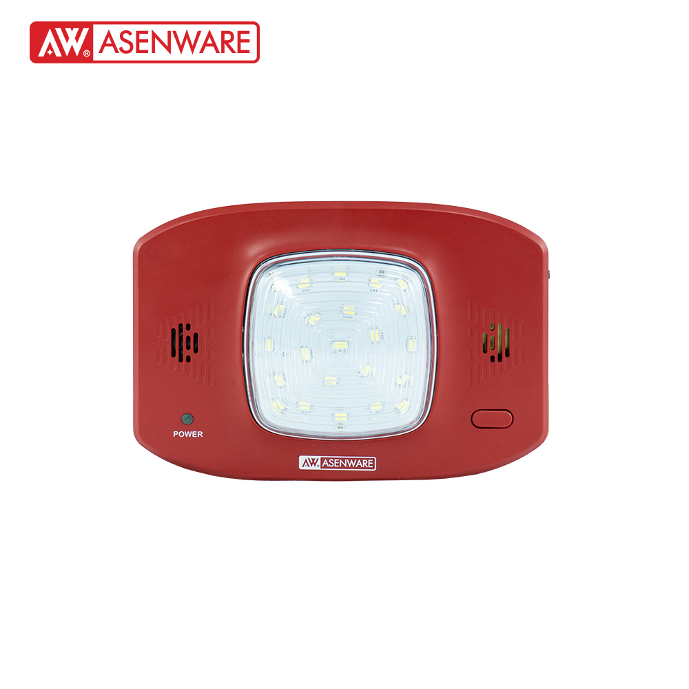 Asenware AW-D233L Kablosuz Sesli Anonslu Flaşörlü Siren