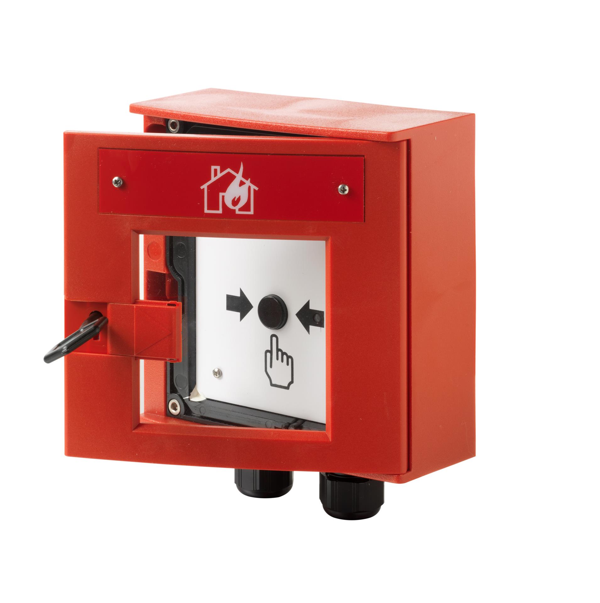 Siemens FDM243H Harici Tip Manuel Alarm Butonu (IP 66)