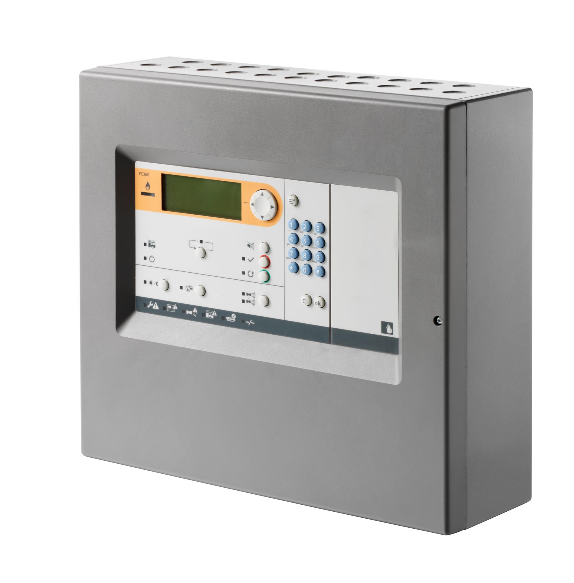 Siemens FC361-ZA Cerberus FIT İnteraktif Yangın Algılama Ve Alarm Kontrol Paneli - Konfor Kasa (1 Loop, 126 Adres)