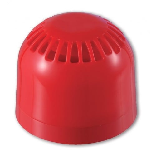 Aritech AS2363 Adresli Çok Tonlu Siren (Sığ Tabanlı, Kırmızı)