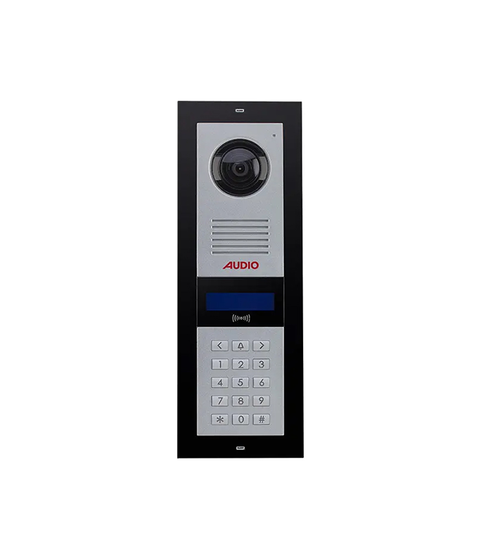 Audio 003003 LCD Ekranlı Zil Paneli (Mekanik Butonlu)
