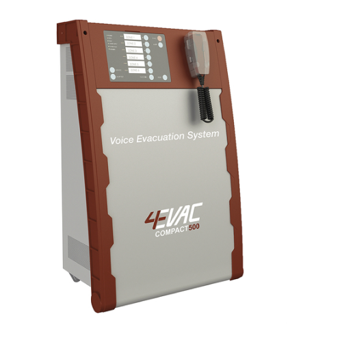 4EAVAC C500 Compact Acil Anons ve Sesli Tahliye Ünitesi 600W