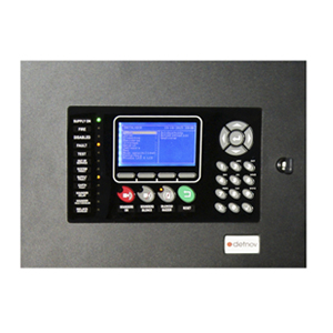 Detnov CAD-150-4-RACK Rack Tipi Dört Çevrimli Adresli Yangın Alarm Paneli
