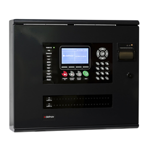 Detnov CAD-150-8-P Yazıcılı Sekiz Çevrime Genişleyebilen Adresli Yangın Alarm Paneli