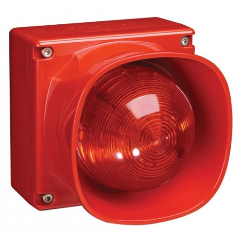 Cooper CASB383-WP Adresli Duvar Tipi Flaşörlü Elektronik Siren, 100 dB IP66