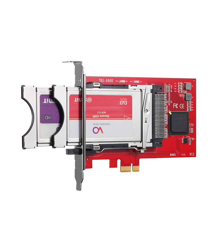 TBS-6900 DVB Dual CI PCIe Card