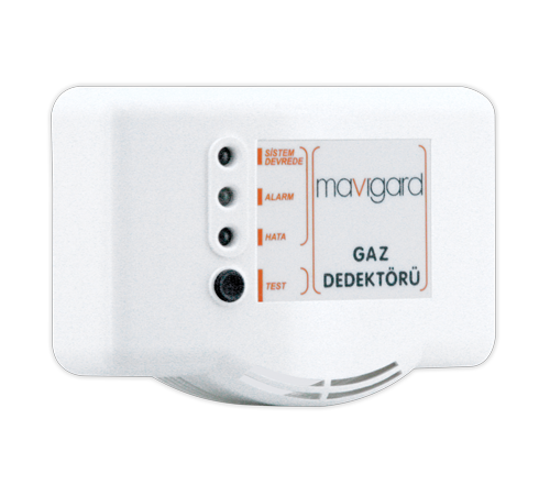 Mavili GDR-1224L Konvansiyonel LPG Gaz Dedektörü, Röle Çıkışlı, 12/24V DC