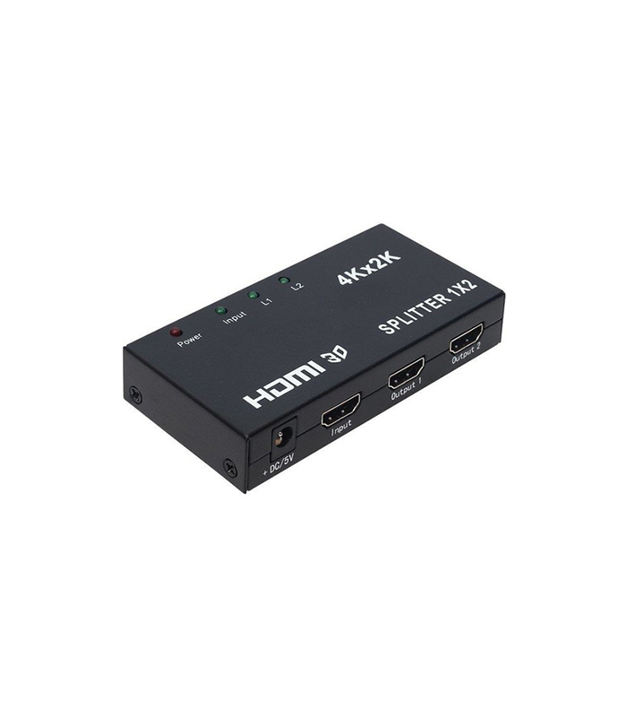 NVC-HDSQP2 4K 1x2 HDMI Splitter
