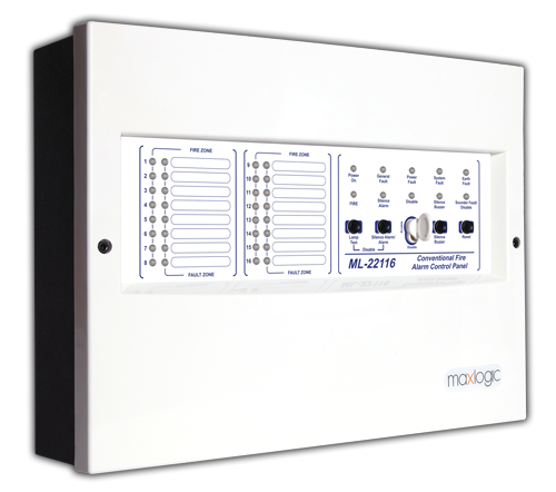 Mavili ML-22102/M Konvansiyonel Yangın Alarm Santrali, 2 Bölge, Marin Sertifikalı