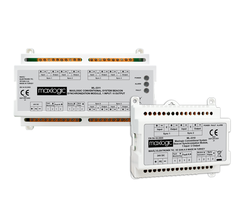 Mavili ML-2311 Konvansiyonel Flaşör Senkronizasyon Modülü, 1 Giriş 6 Çıkış