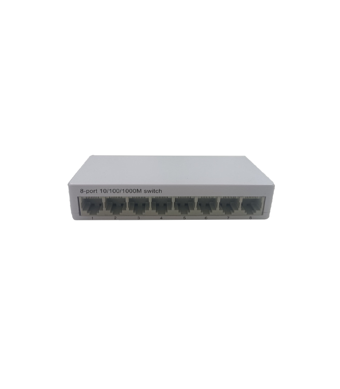ND-920-08TX 8 Port 100/1000Mbps Ethernet Switch
