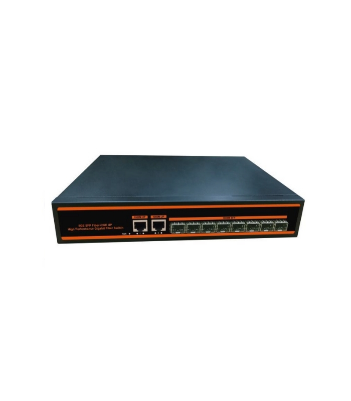 ND-920 8FX2TX 8 Gigabit SFP Slot 2 RJ45 Slot Fiber Switch