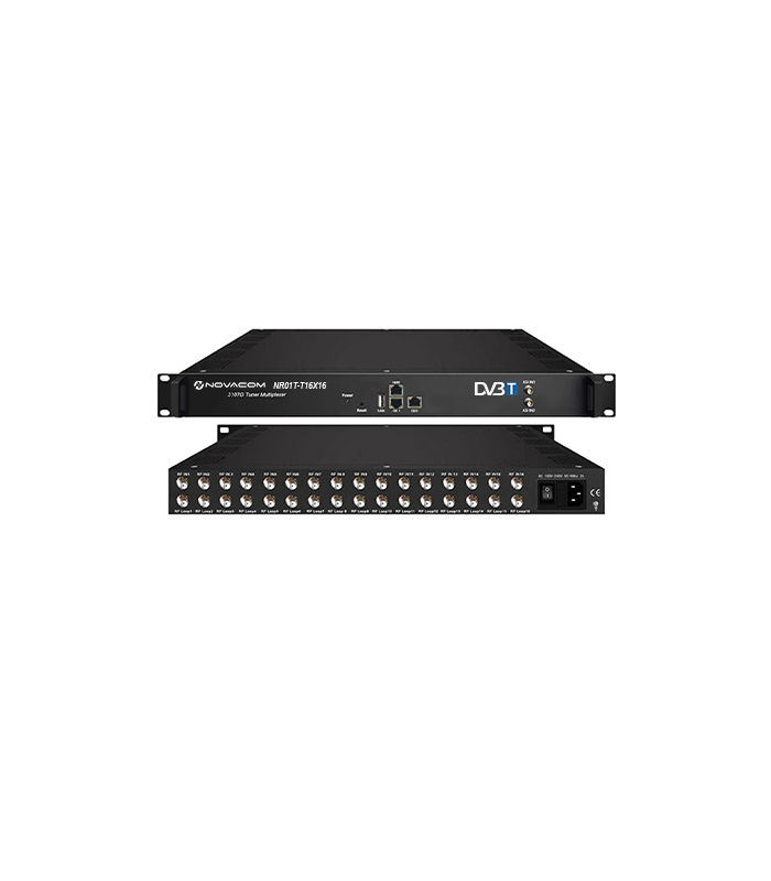 NR01T-T16X16 16 DVB-S2 TO DVB-T Modulatör