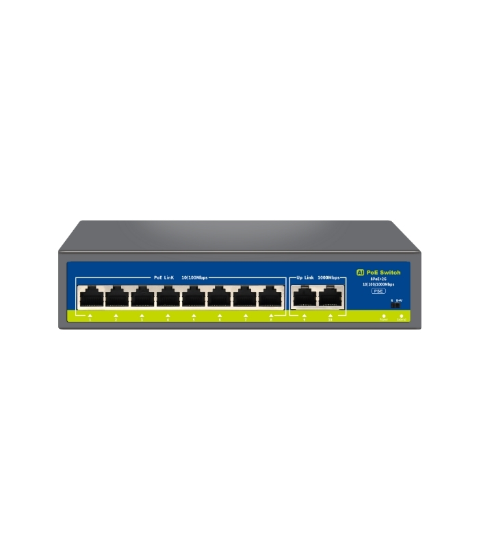 NVC-HIF0820GBL-C Poe Switch