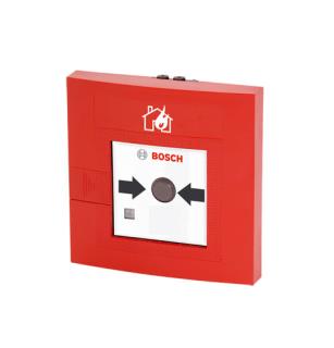 Bosch FMC-210-SM-G-R Adreslenebilir Tek Hareketli Yangın İhbar Butonu, İç Mekan, Kırmızı
