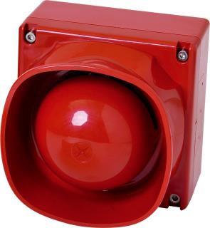 Bosch FNM-420-B-RD Analog Adresli Dış Mekan Sireni, Kırmızı