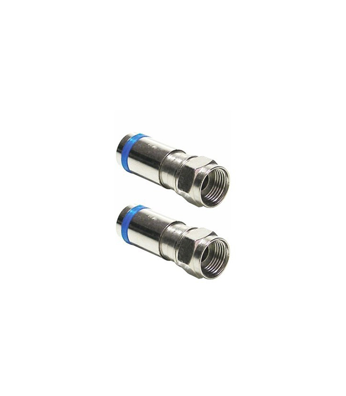 RG6 Tip Sıkmalı Konnektör