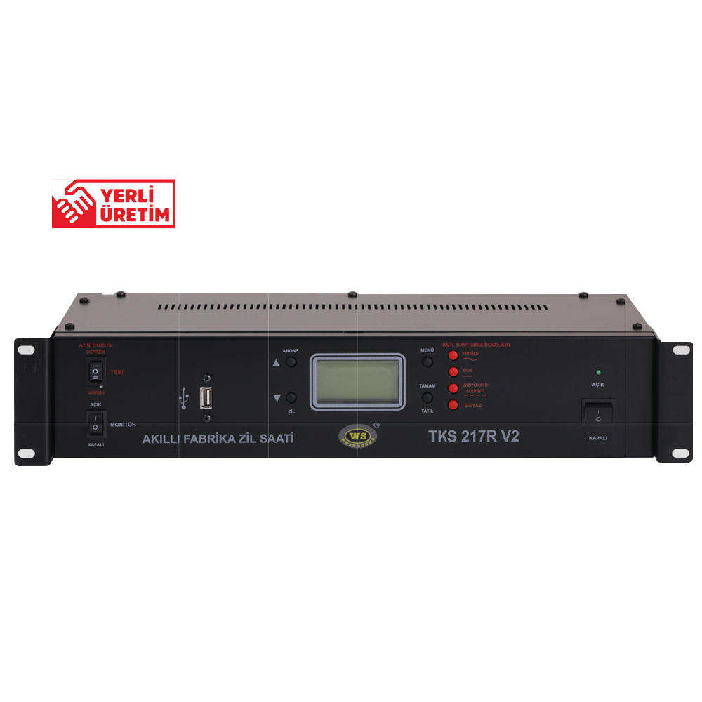 TKS 217 R V2 Akıllı Fabrika Zil Saati