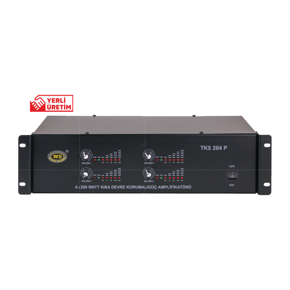TKS 104 P / 204 P Power Amplifikatör