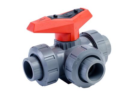 Detectomat MV 25 ABS Üç Yollu Küresel Vana 25 mm