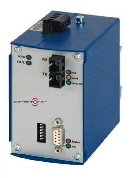 Detectomat LWL-485Koppl.-M Çok Modlu Fiber Optik Dönüştürücü