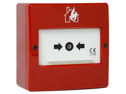 Detectomat DL-510-MCP-E Kırmızı Adresli Yangın İhbar Butonu (D-Loop, DC-510 BE İçin)