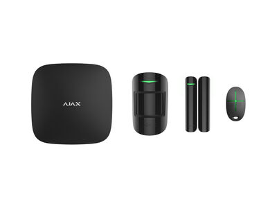 HubKit Plus / StarterKit Plus Gelişmiş Kablosuz Alarm Kiti - SİYAH