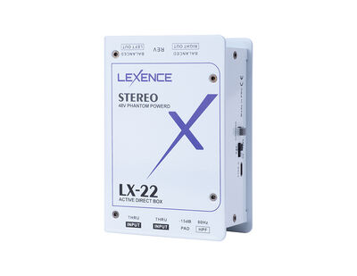 LX-22 Active Stereo DI Box