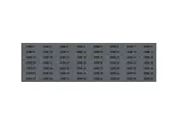 Teledata One Paneli Bölgelerin Alarmı İçin Panel Ledi